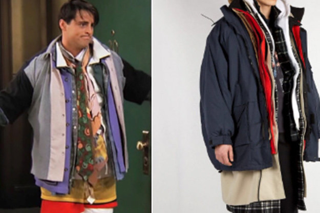 Big Jacket Fashion Trend Inspires Memes: Joey, Balenciaga