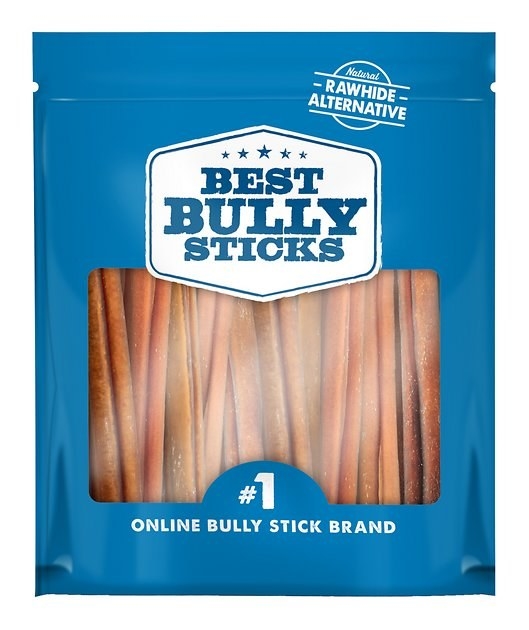 a bag of bully sticks