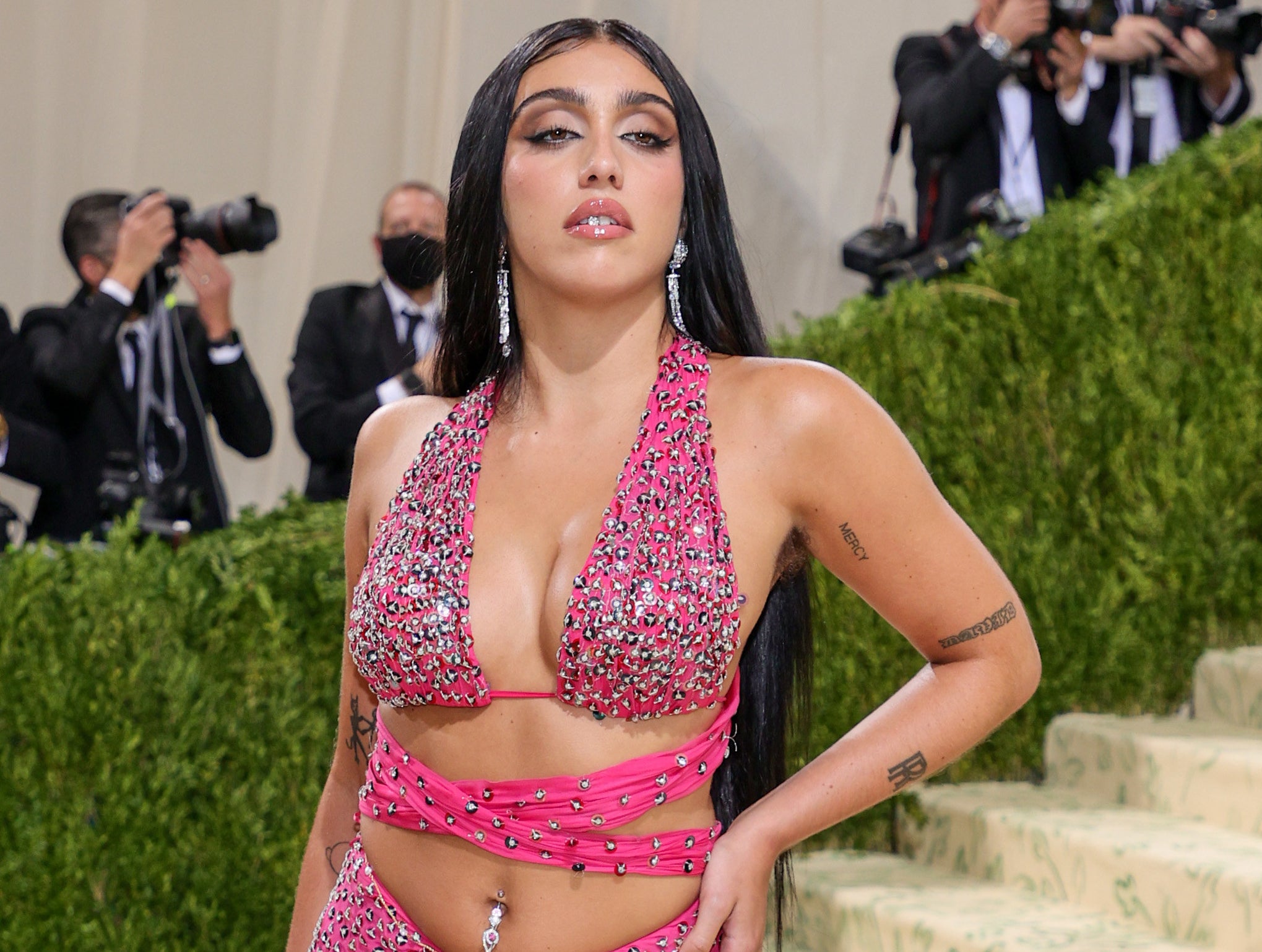 Lourdes attends the Met Gala recently