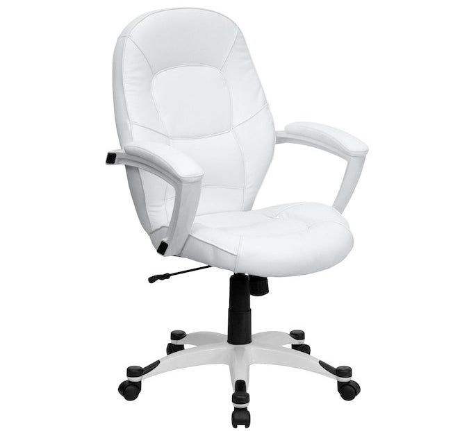 White desk chair