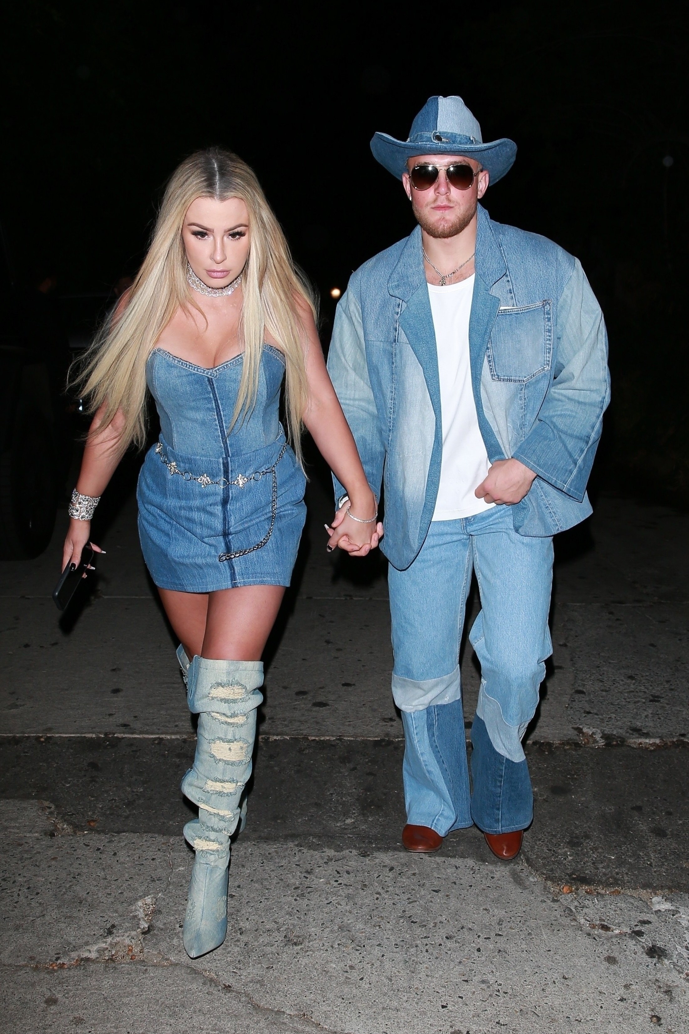 Tana Mongeau and Jake Paul