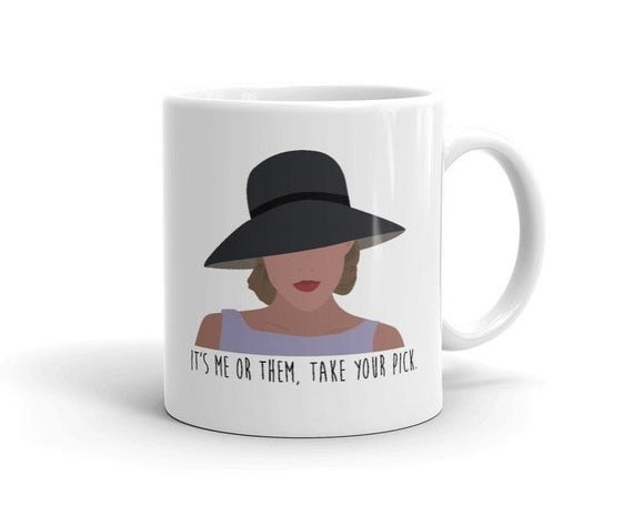 Meredith Blake graphic with thr words &quot;it&#x27;s me or them, take your pick.&quot;