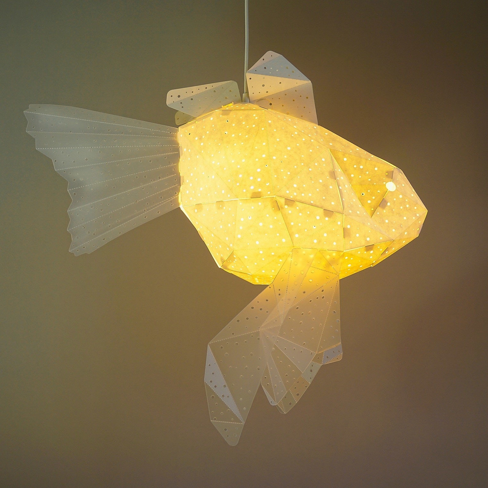 origami goldfish light