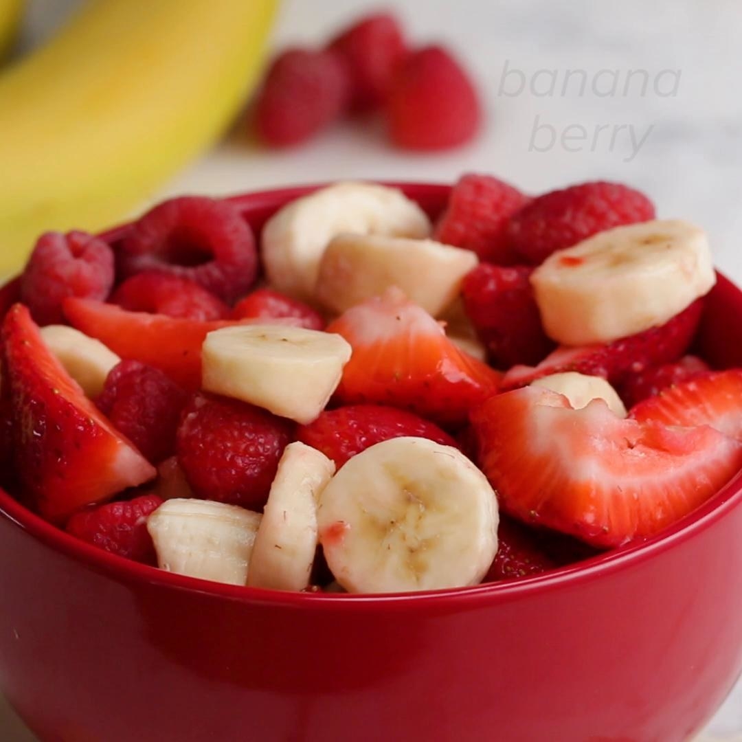 Banana Berry Fruit Salad