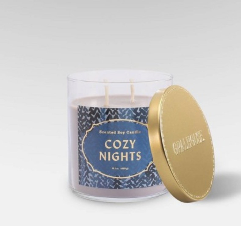 the cozy nights candle