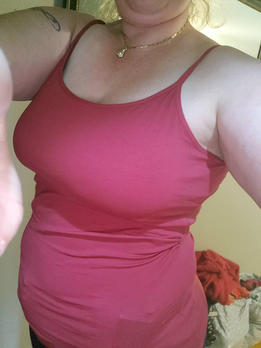 I have 30F boobs - I'm team no bra after I found the best tank top to wear  without one - USTimesPost