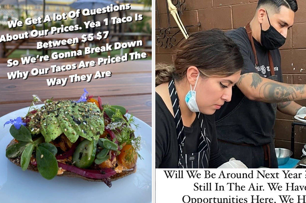 This Taco Shop Is Sharing Exactly Why Their Prices Have Increased Because Of The Pandemic, And I'm Asking You Very Nicely To Examine This List