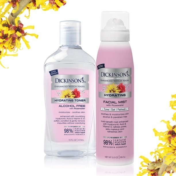 The Dickinson&#x27;s Enhanced Witch Hazel Hydrating Toner with Rosewater