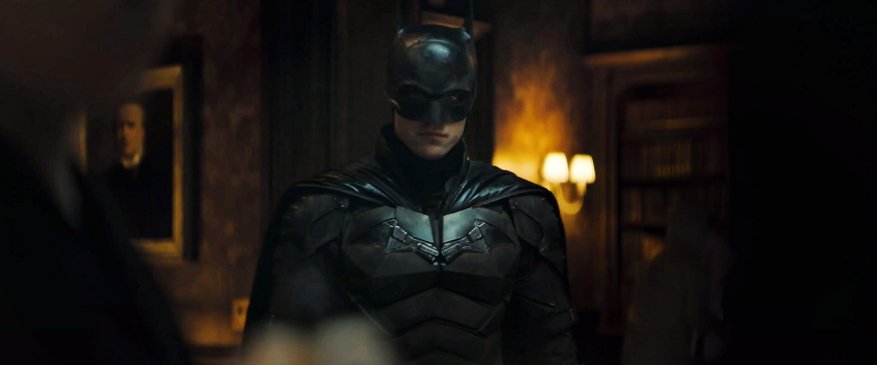 Robert in the Batman suit