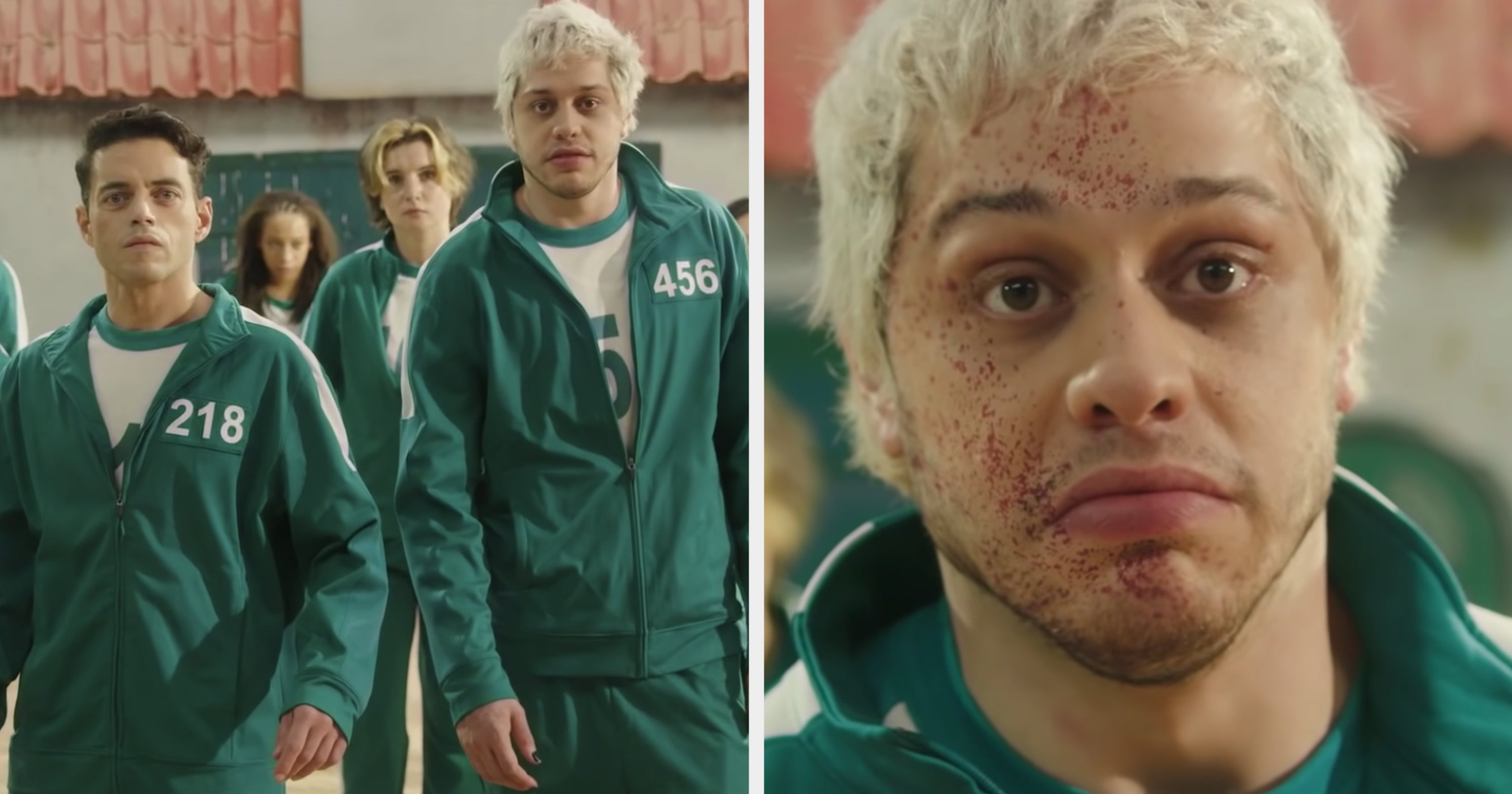 Pete Davidson and Rami Malek add country twist to Netflix's Squid Game