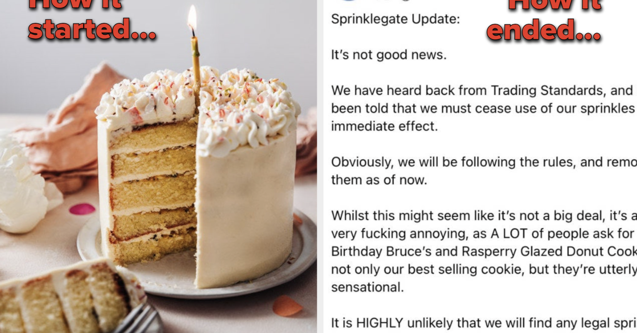 A UK Baker Got Turned In For Using Illegal US Sprinkles