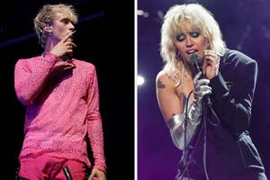 machine gun kelly miley cyrus