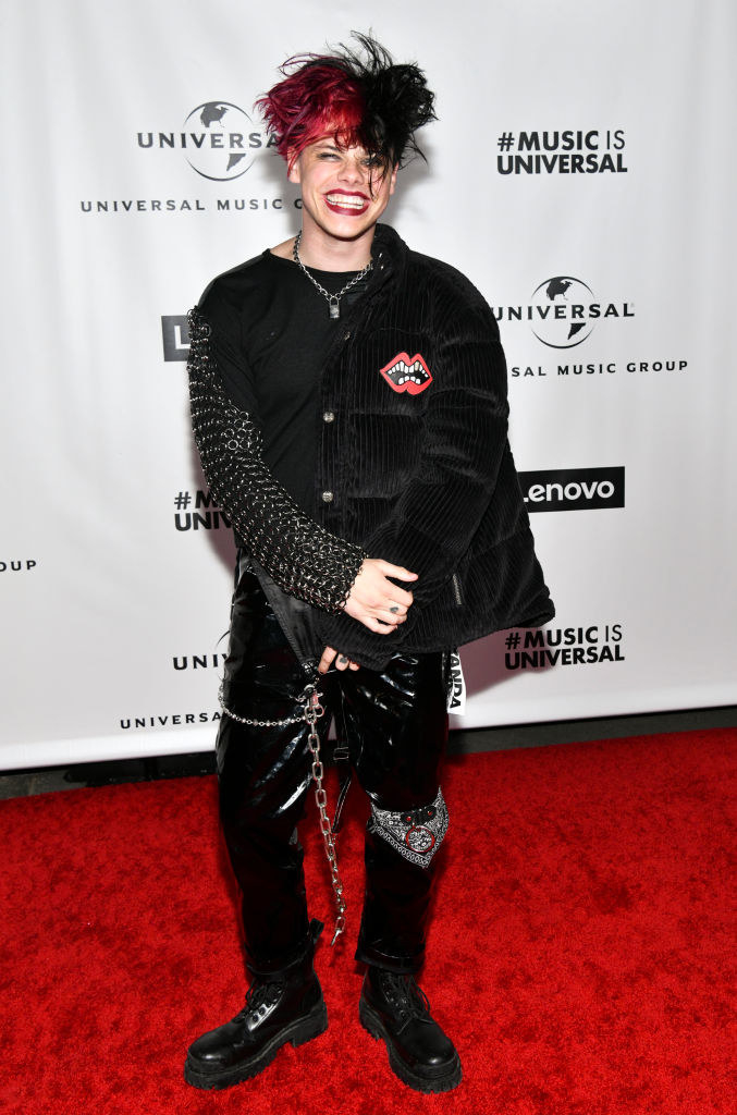 Yungblud on the red carpet