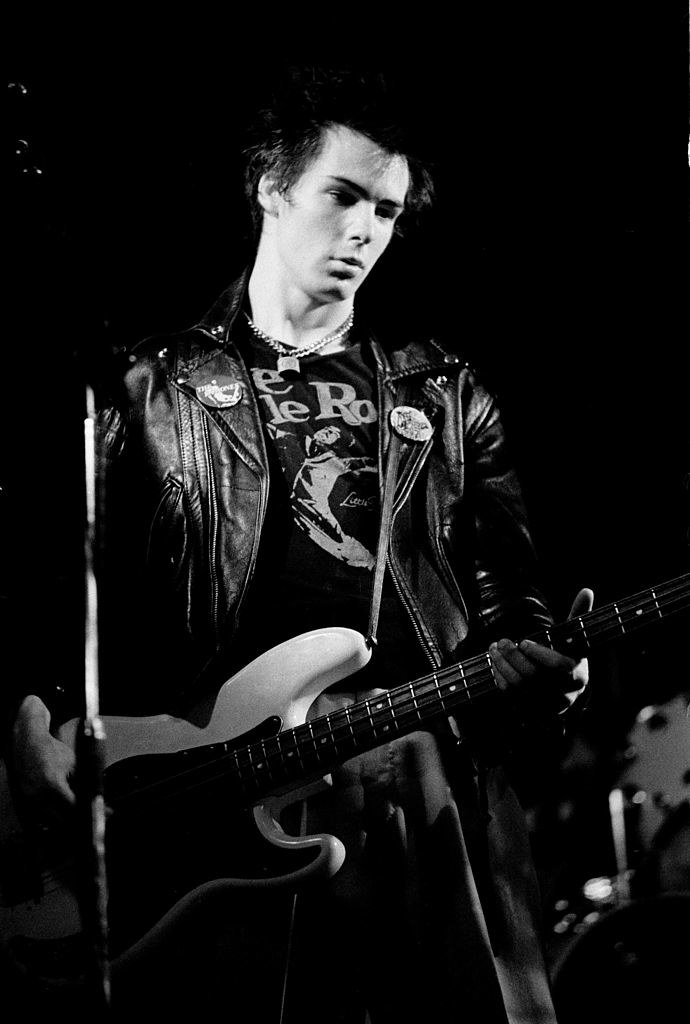 Sid Vicious onstage