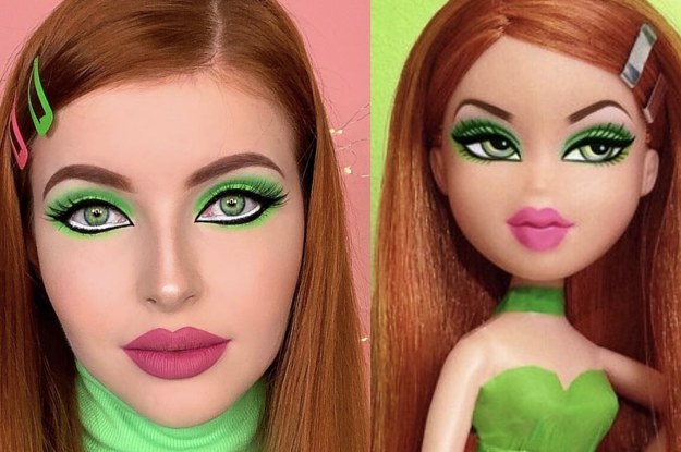 Beauty Influencers Doing Their Makeup Like Bratz Dolls Instagram