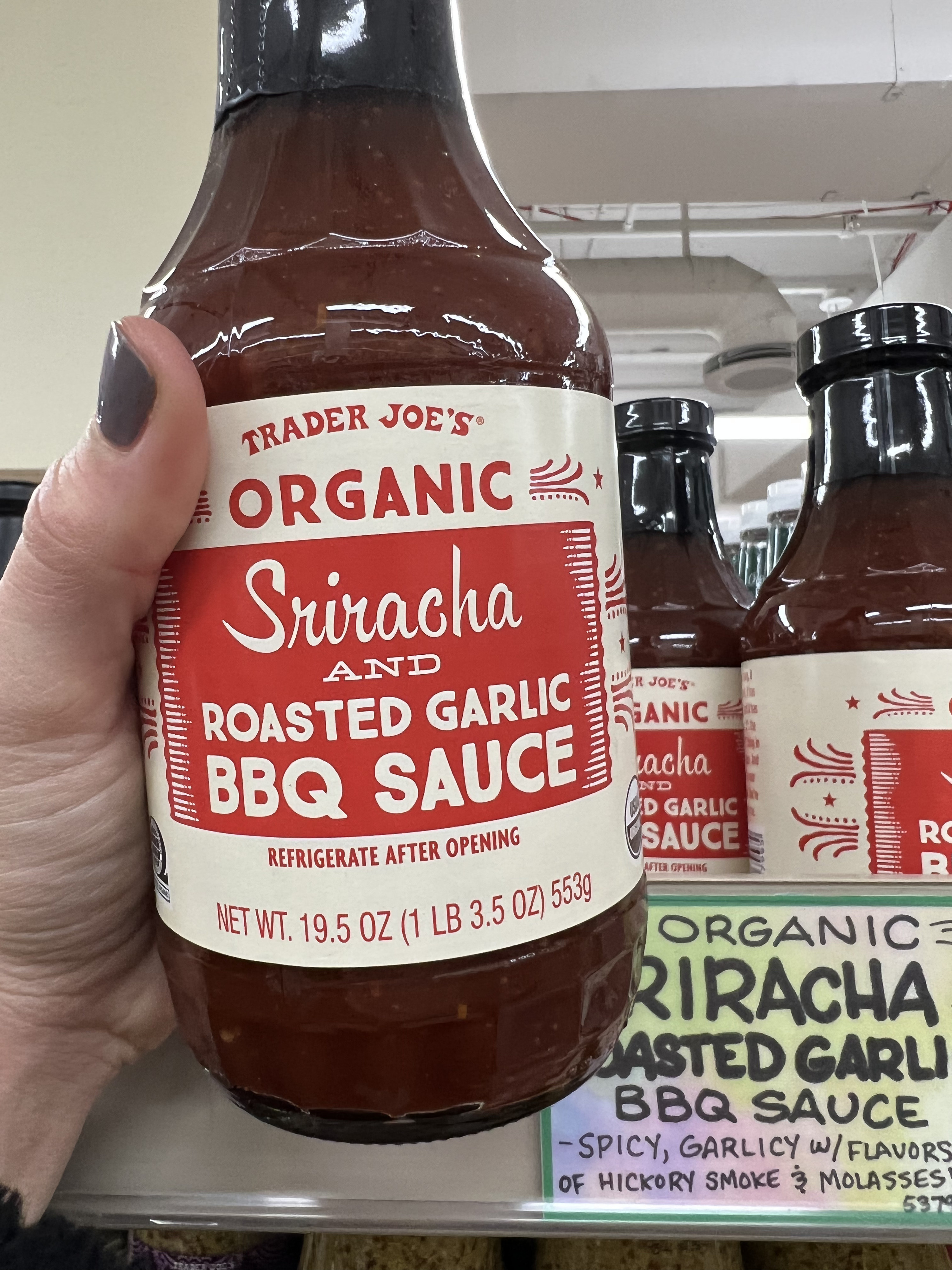 Sriracha and Roasted Garlic BBQ Sauce
