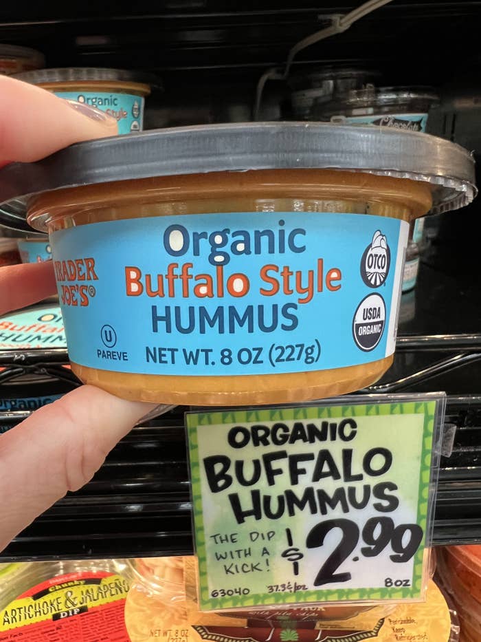Organic Buffalo Style Hummus