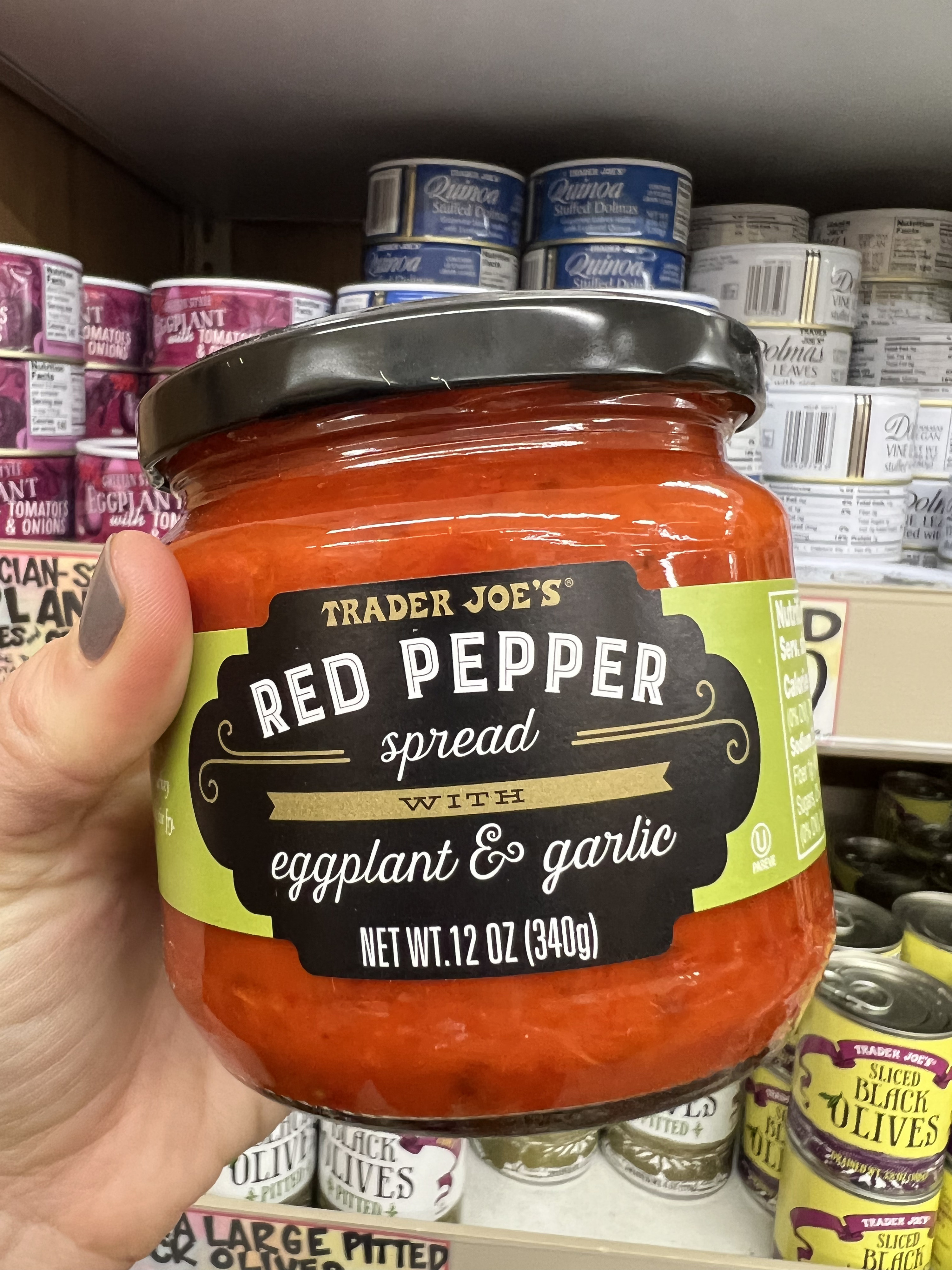 Red Pepper Spread With Eggplant &amp; Garlic