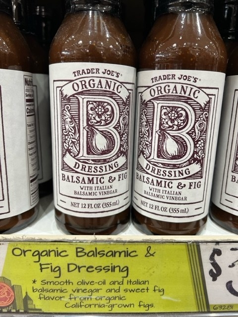 Organic Balsamic &amp; Fig Dressing