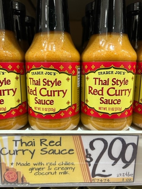Thai Style Red Curry Sauce