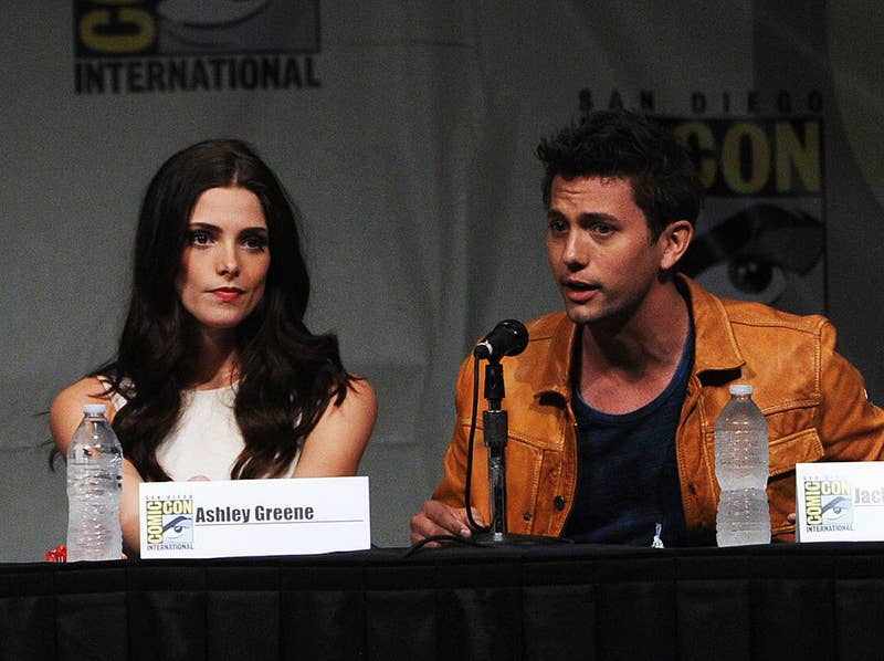 18. Twilight fame Ashley Green told media that she had a “mad crush” on Jackson Rathbone while filming the series.