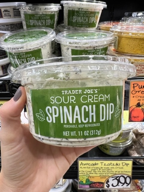 Sour Cream Spinach Dip