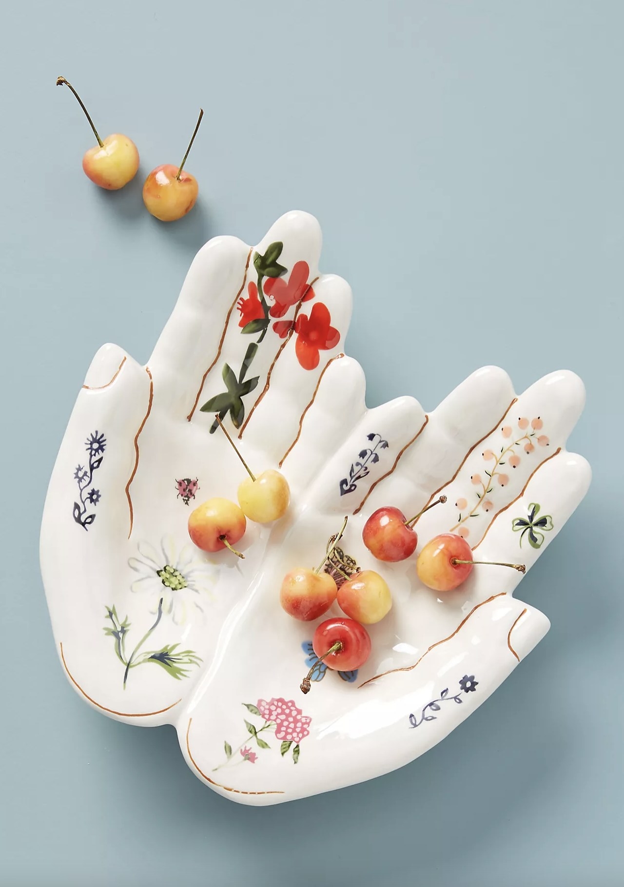 The hand-shaped serving platter