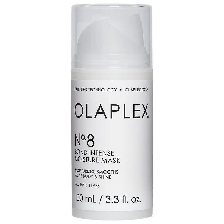 Bottle of Olaplex hair mask