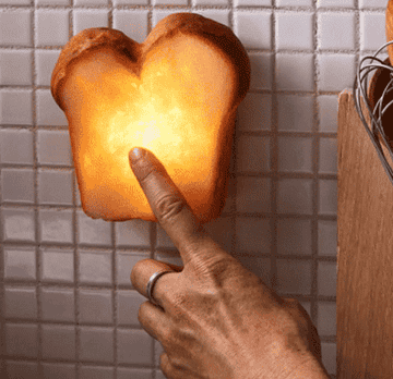 GIF of the bread light being turned on