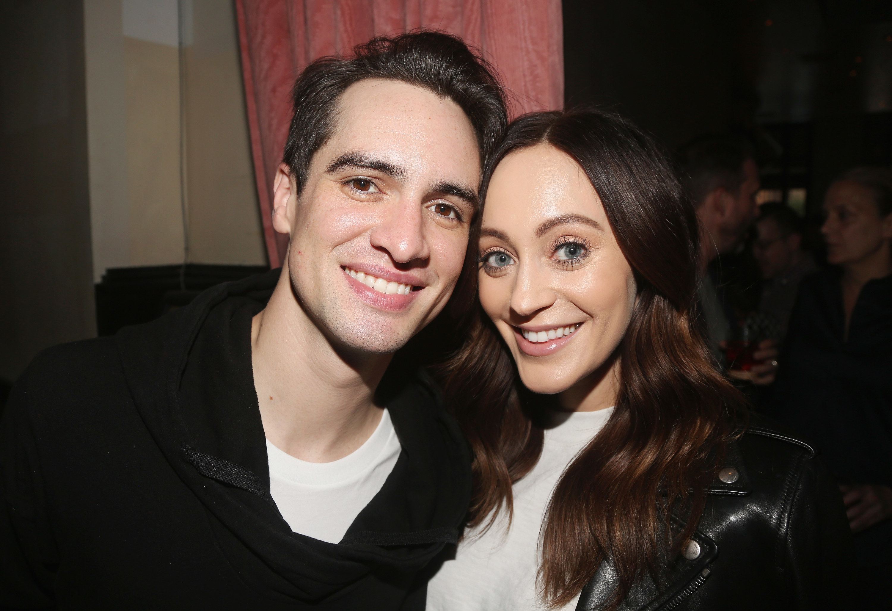 Brendon and his wife smiling