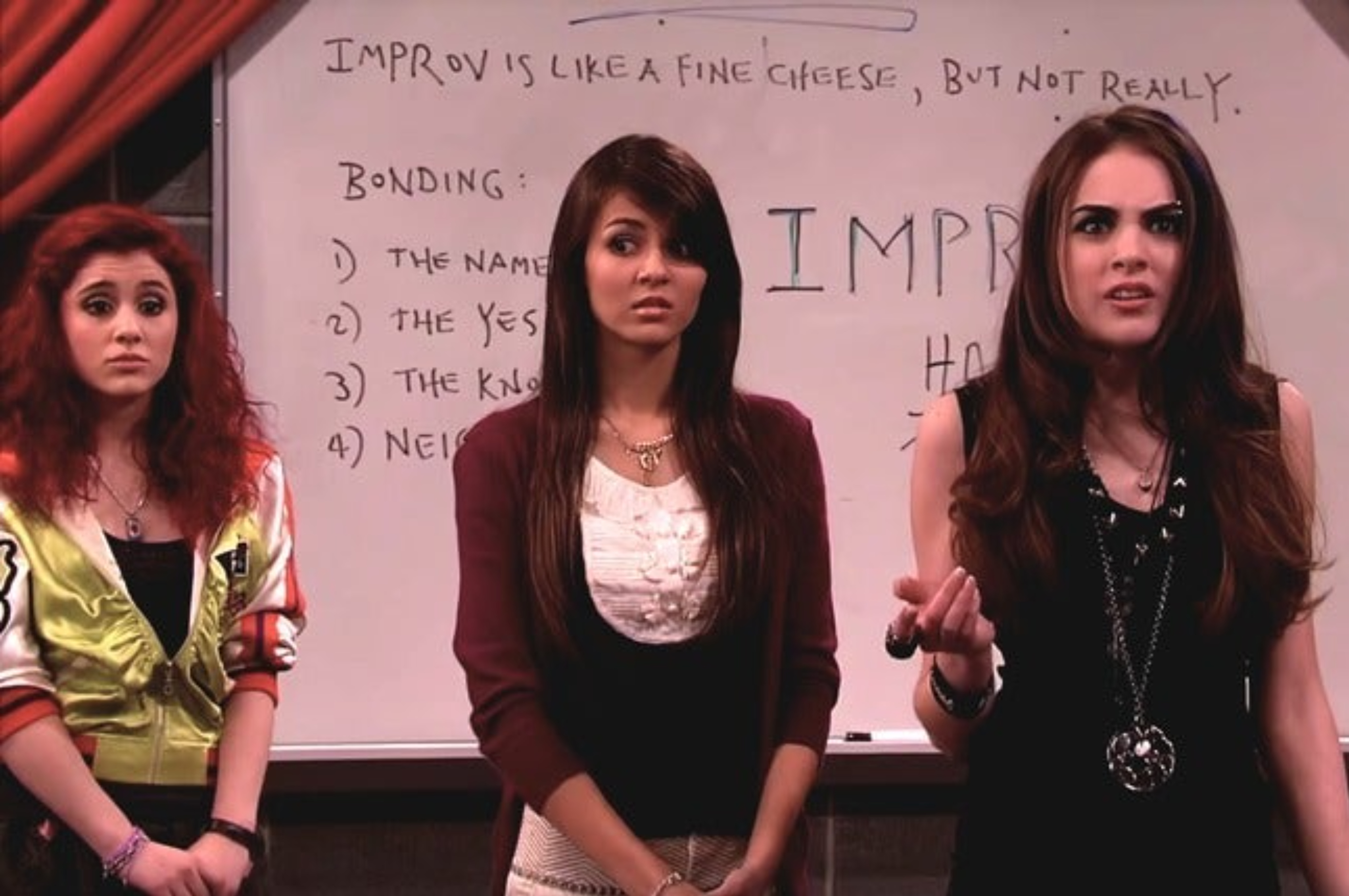 Tori,Jade,Cat say's I AM Tori Vega on Victorious 