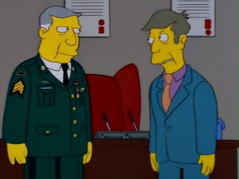 Principal Skinner and the &quot;real&quot; Skinner