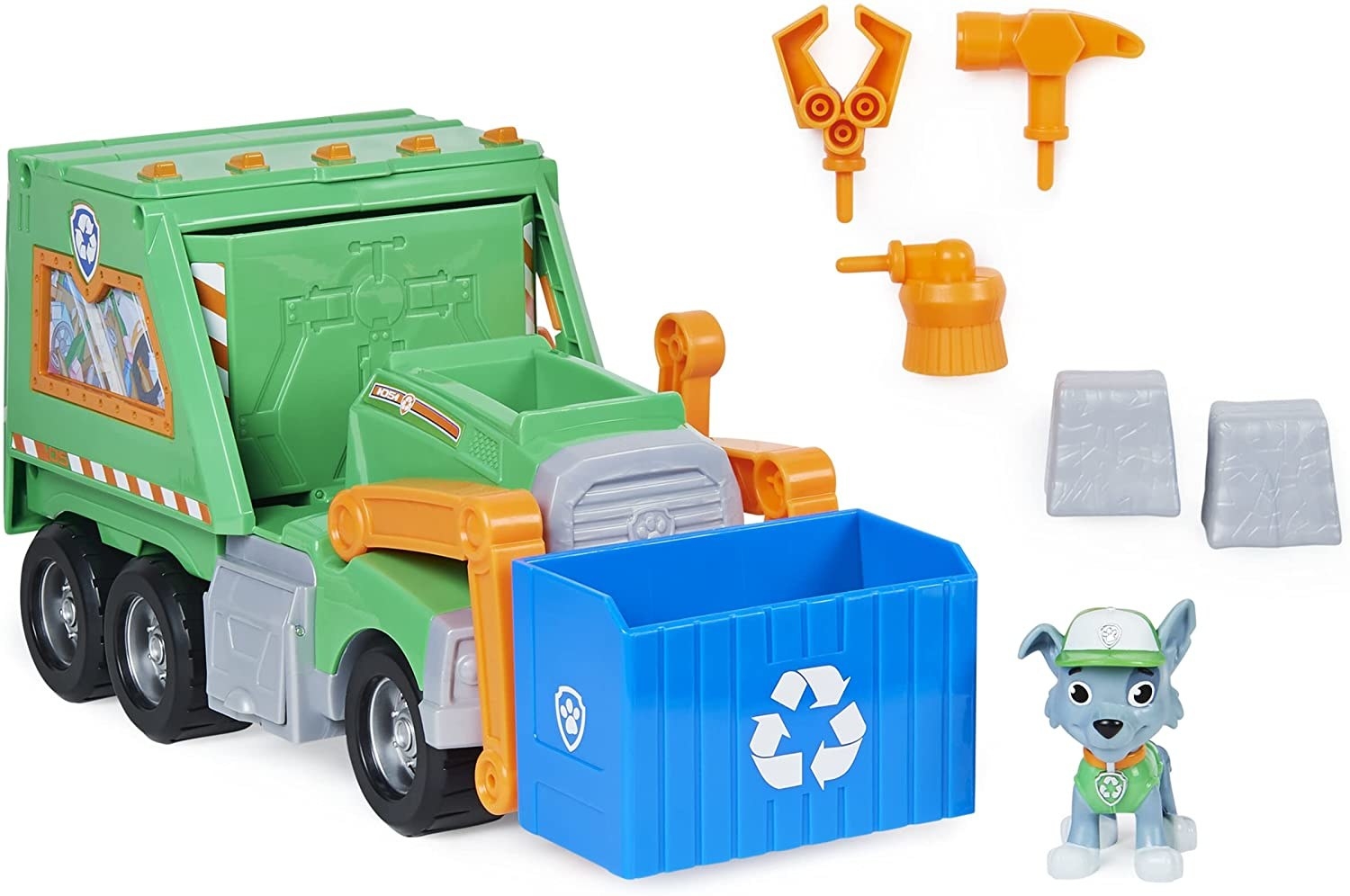 Rocys reuse it truck with the rocky collectible figure
