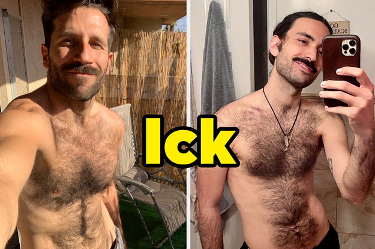 Why People Are Posting Hairy Chest Pics And Saying Ick