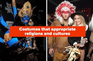 Avoid costumes that appropriate religions and cultures
