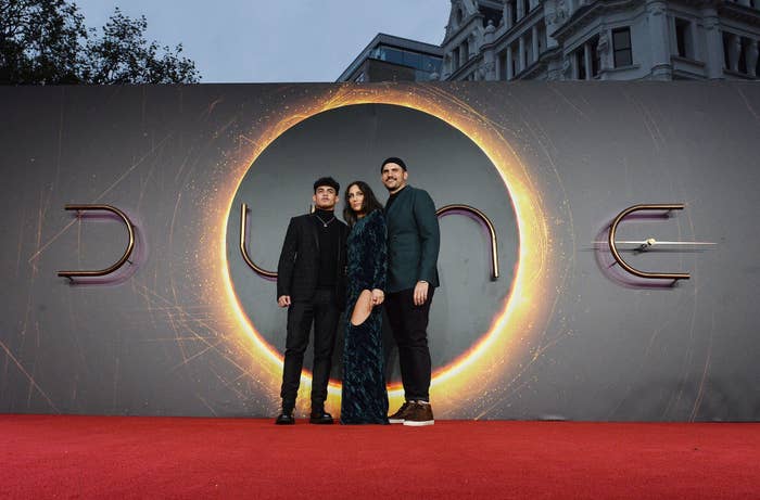 (L-R) Alejandro Rosario, Tefi Pessoa and Rod Thill attend the UK Special Screening of &quot;Dune&quot;