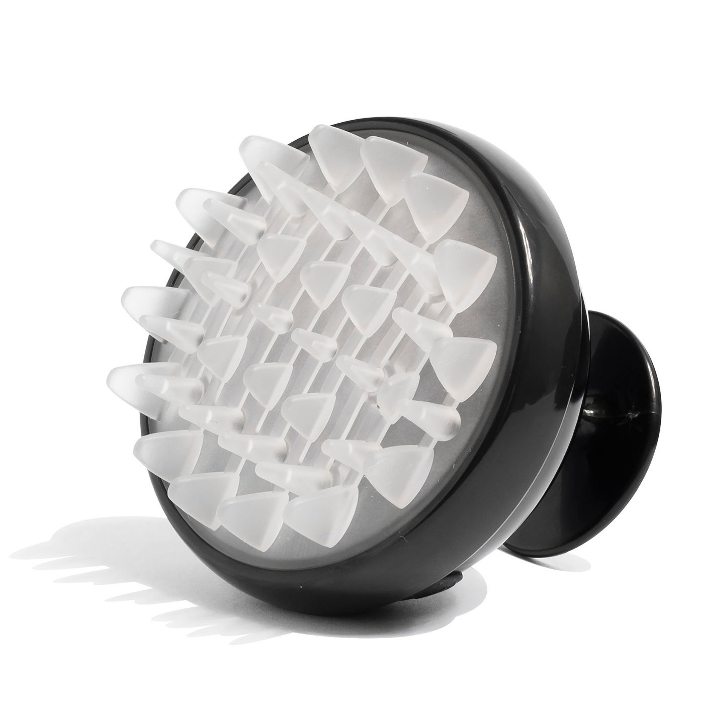 The scalp massaging shampoo brush