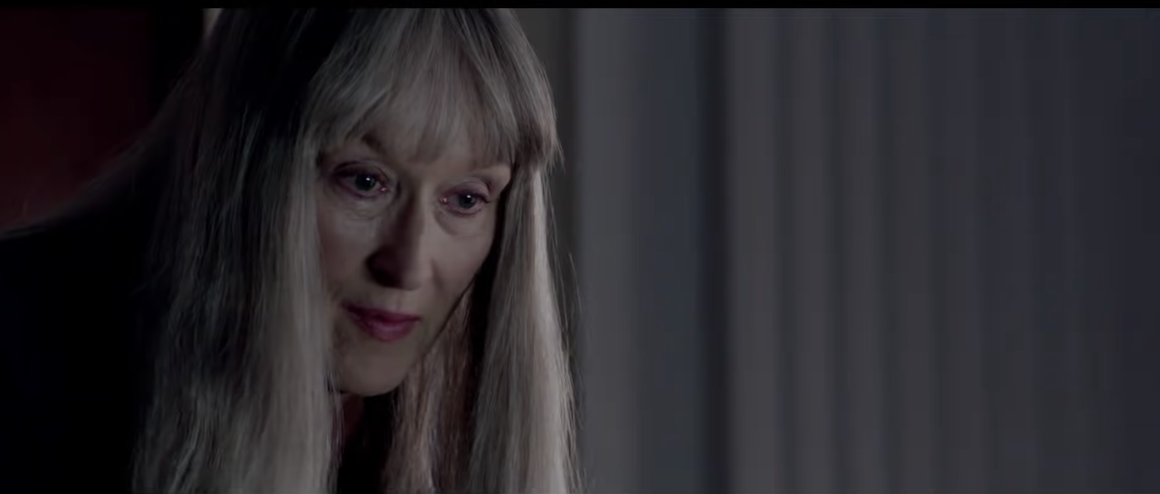 Meryl Streep as the elder