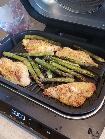 another view of the grill