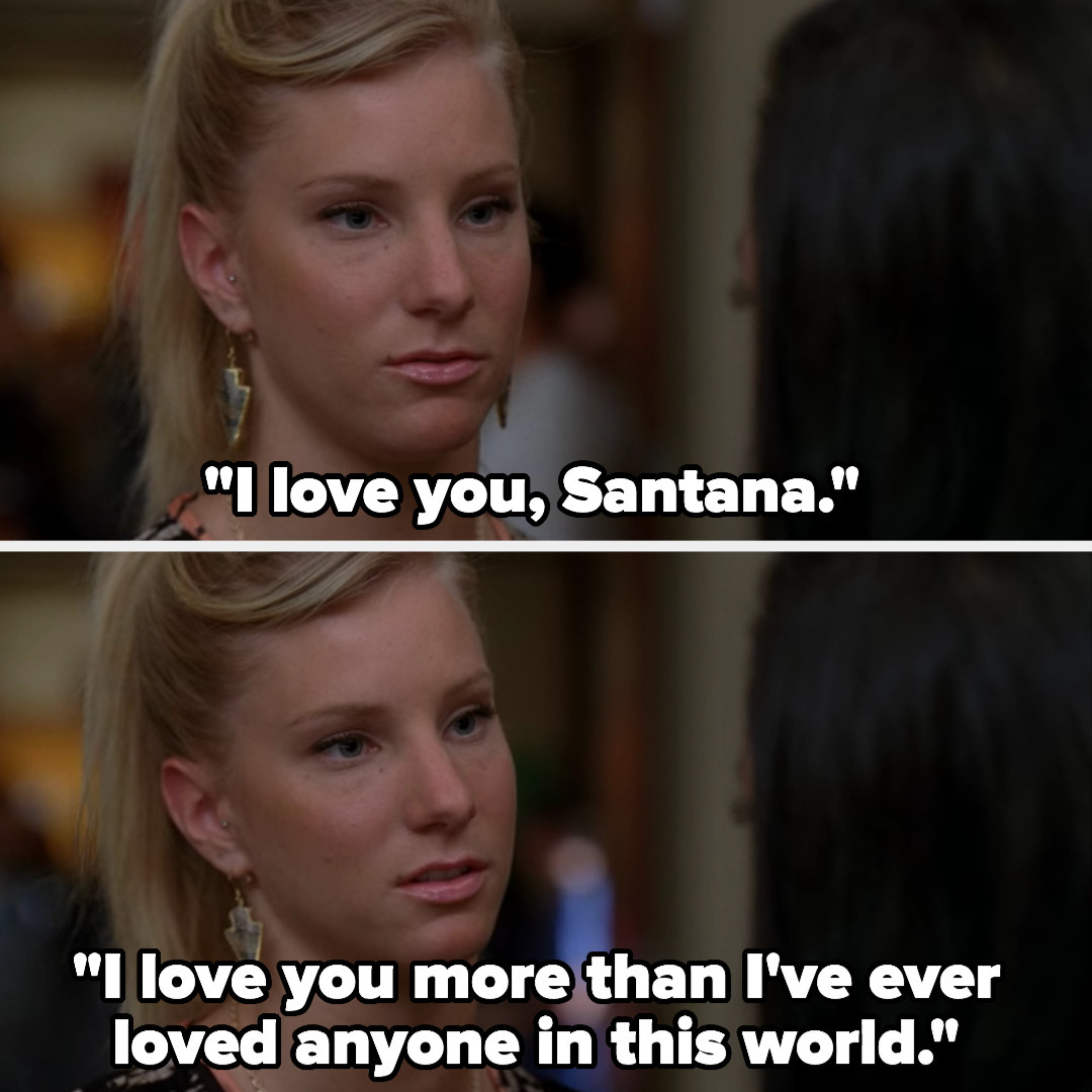 Brittany: &quot;I love you Santana, more than I&#x27;ve ever loved anyone in this world&quot;