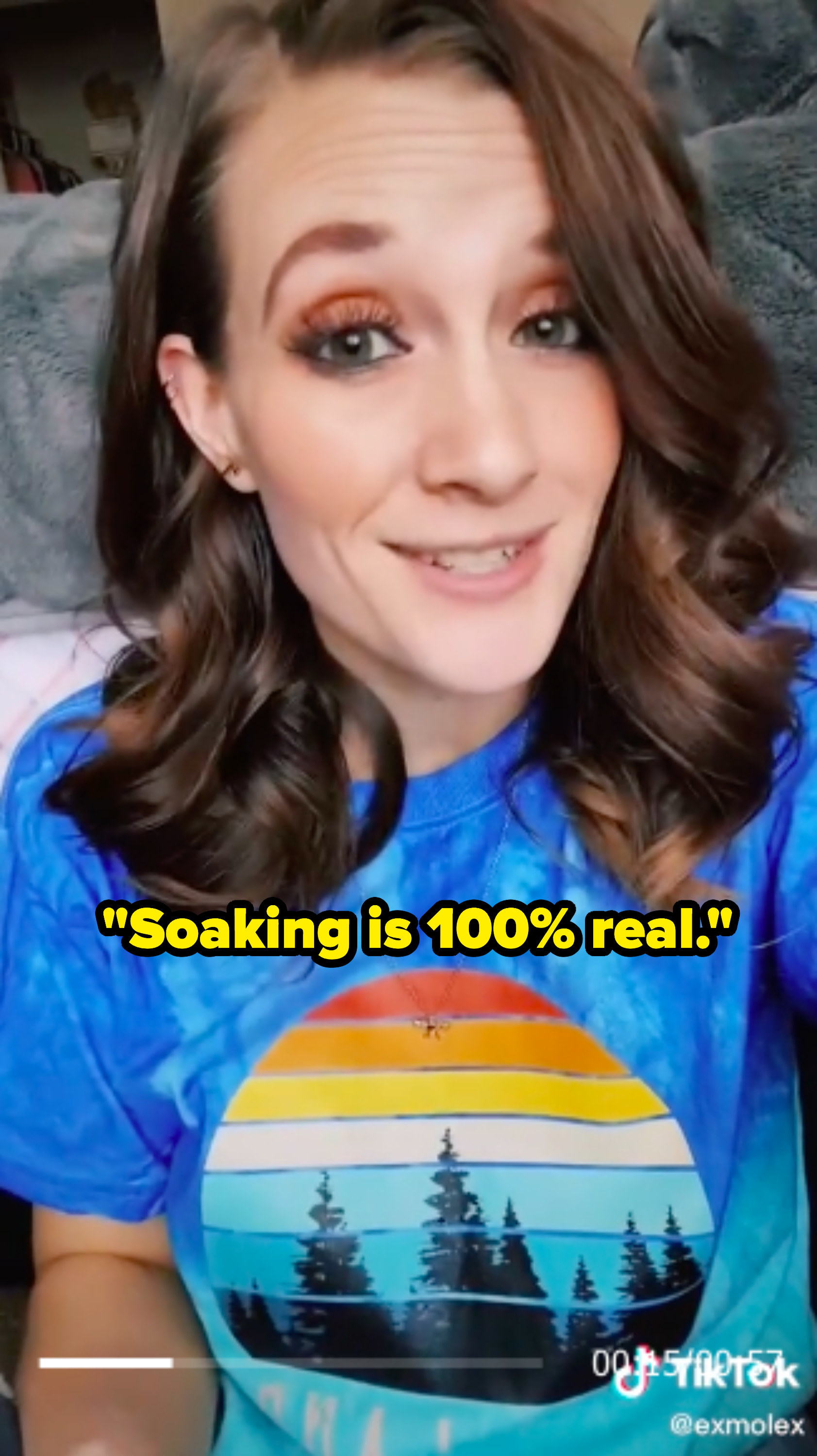Lexi saying &quot;Soaking is 100% real&quot;