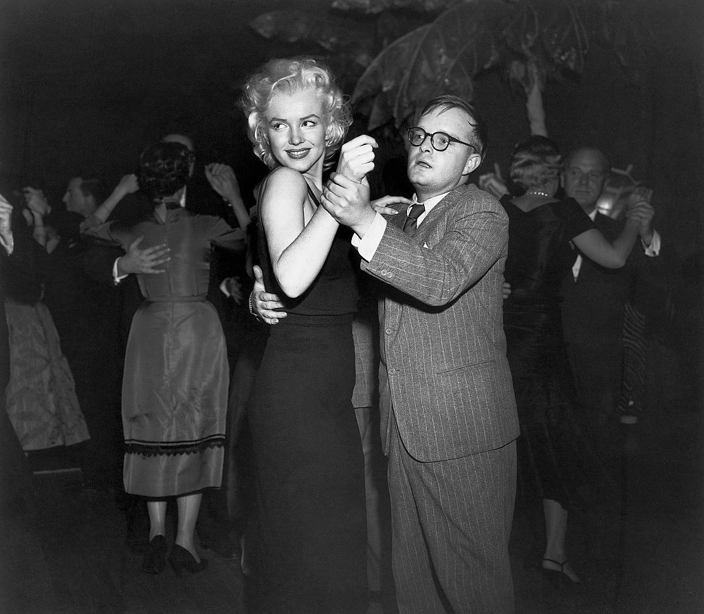 Capote dancing with Marilyn