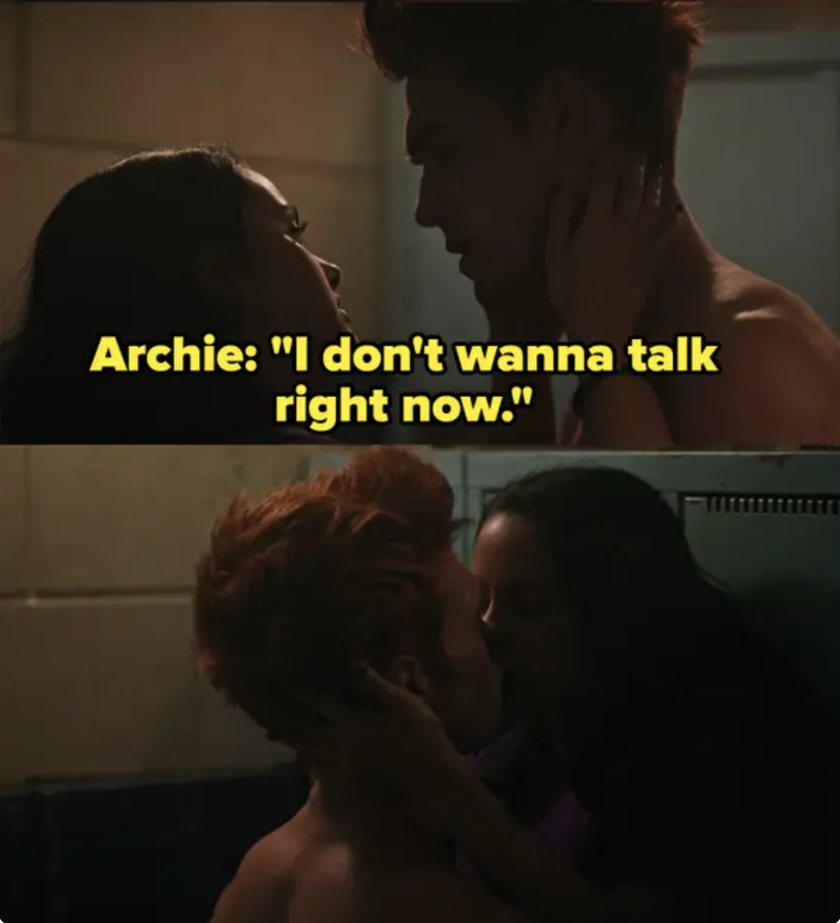 Archie and Veronica have a quickie in jail