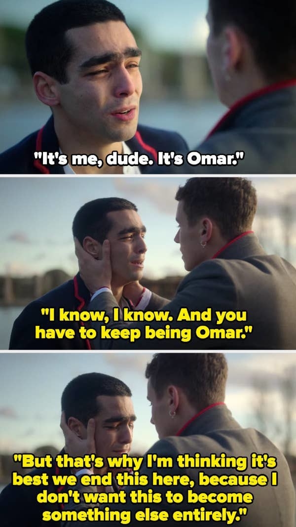 Ander breaks up with Omar in Season 4