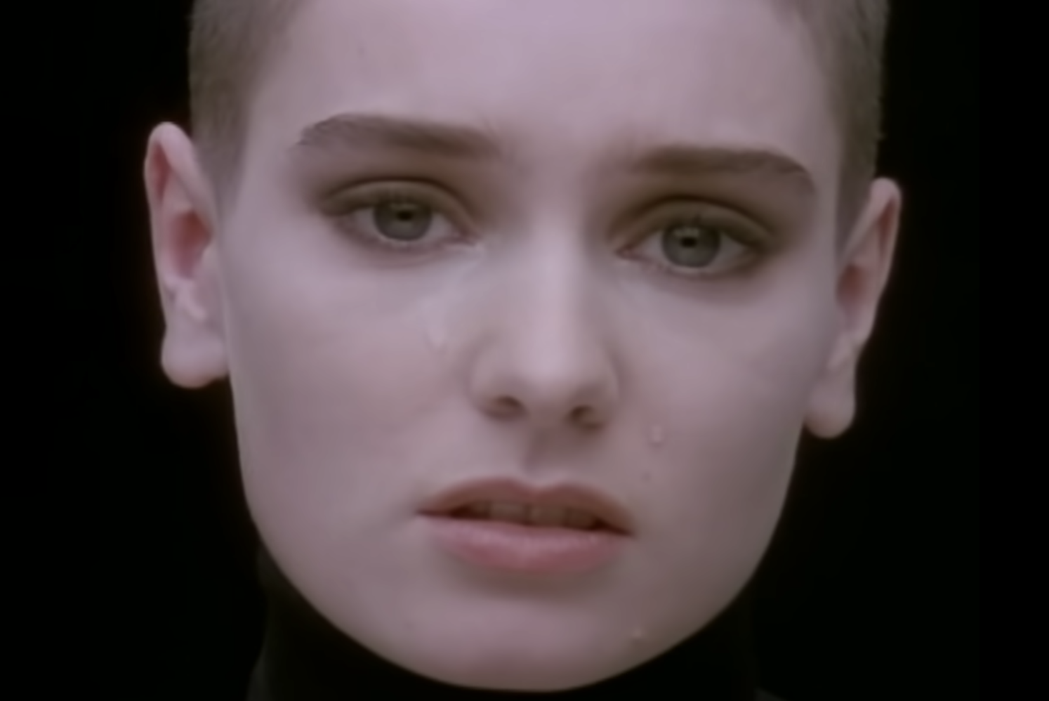 O&#x27;Connor famously crying in the video for the song