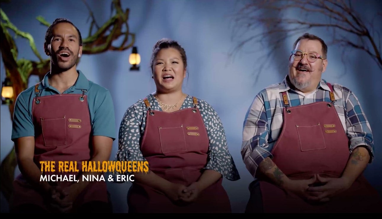 three people in aprons: michael, nina &amp;amp; eric