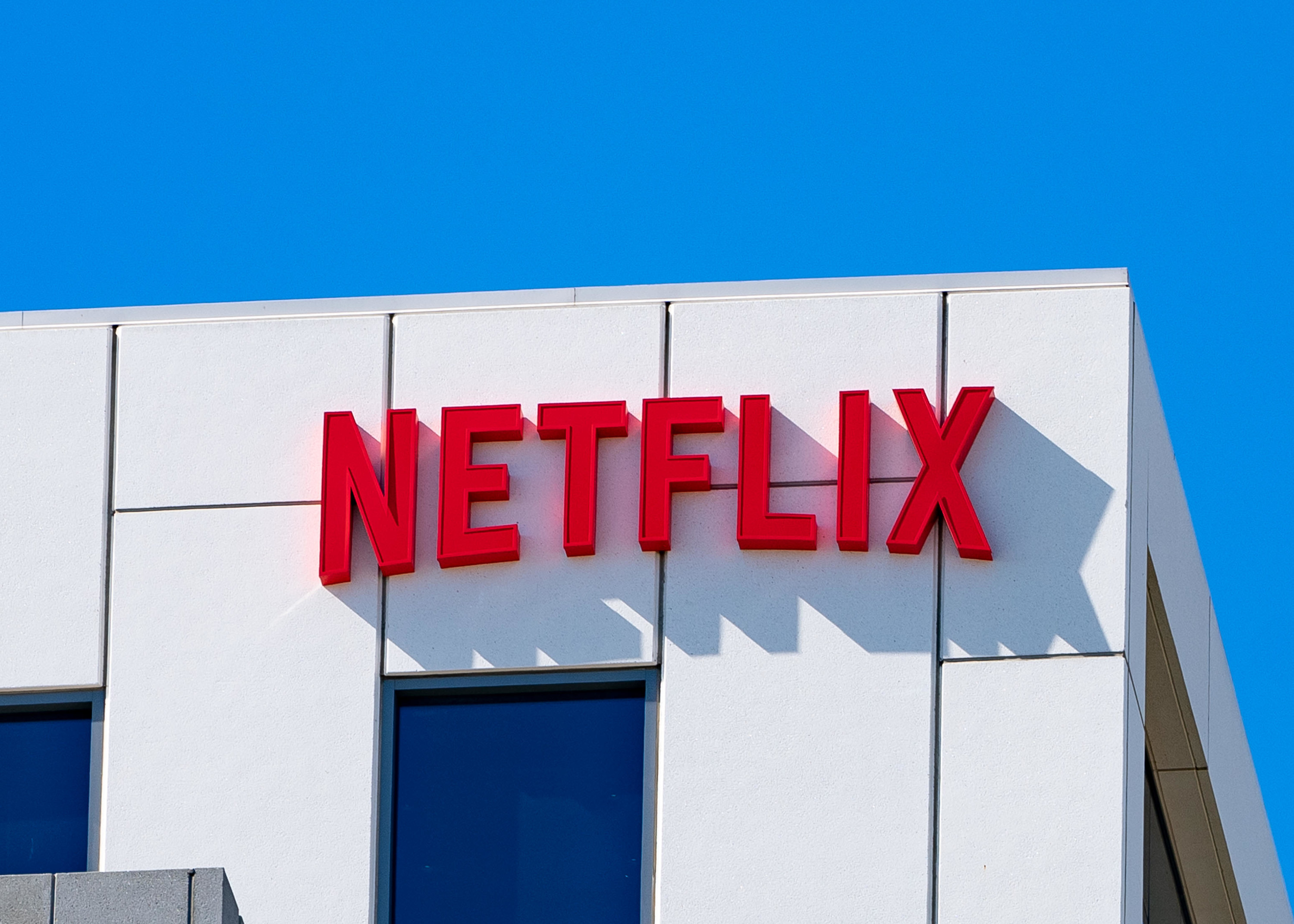 A photo of the Netflix headquarters