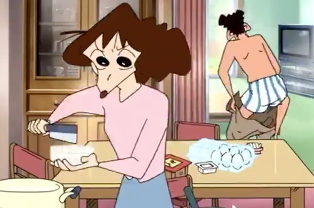 Shin Chan Mom Dad Xxx - This Cartoon Where The Mom Does Everything While The Dad Does Nothing Is  Going Viral