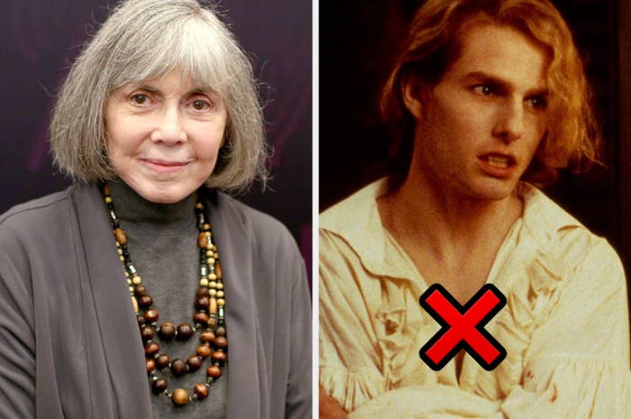 Anne Rice and Cruise as Lestat