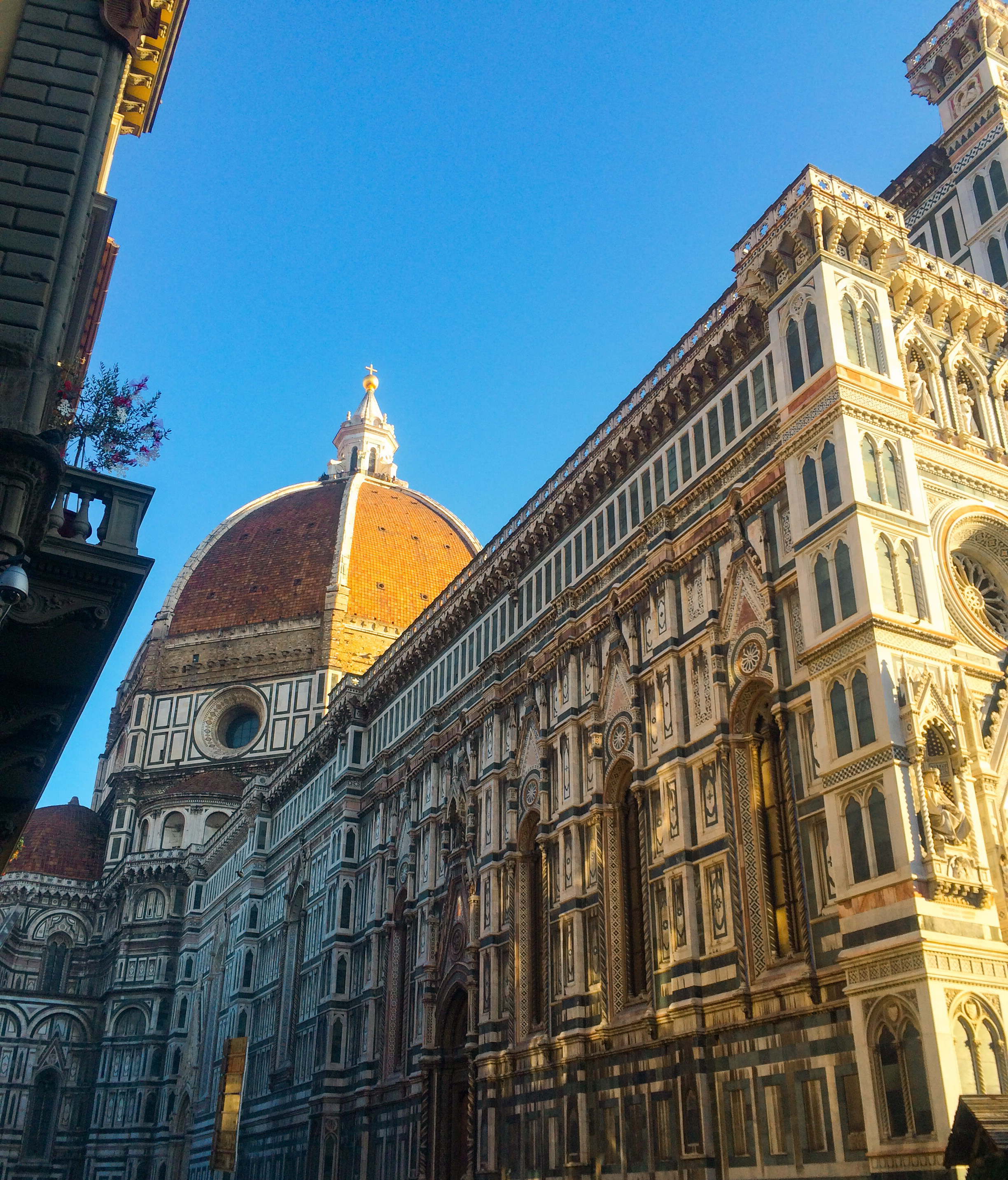 The intricate architecture of the Duomo in Florence